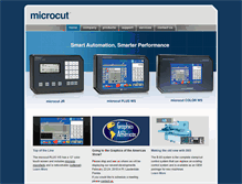 Tablet Screenshot of microcutsystems.com